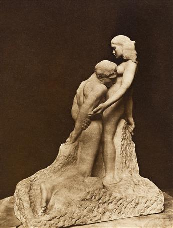 PIERRE CHOUMOFF (1872-1936) An archive of more than 50 photographs of Auguste Rodin's (1840-1917) sculptural works, as well as two por